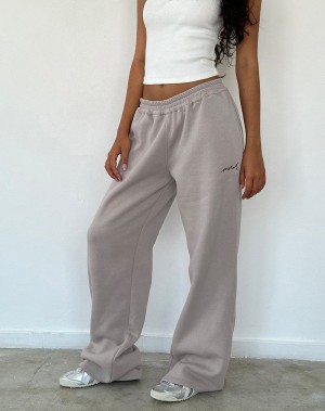 Light Brown Motel Rocks Loose Women's Joggers | DPE3527SH