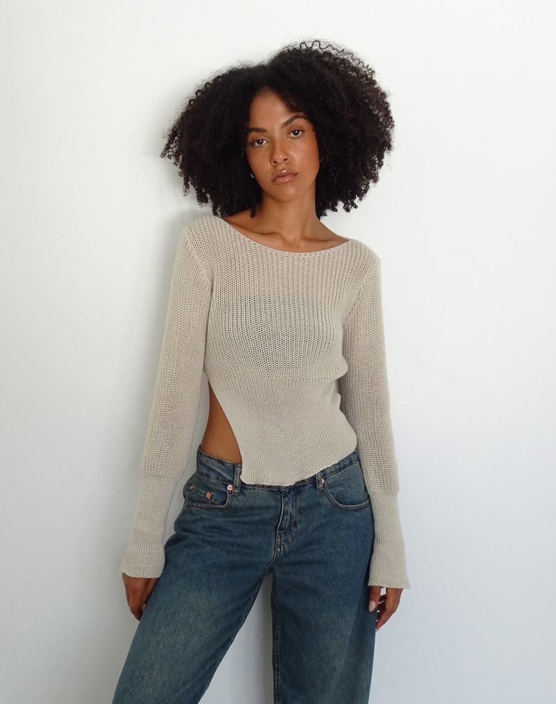 Beige Motel Rocks Mazie Women's Jumpers | APZ6734ZF