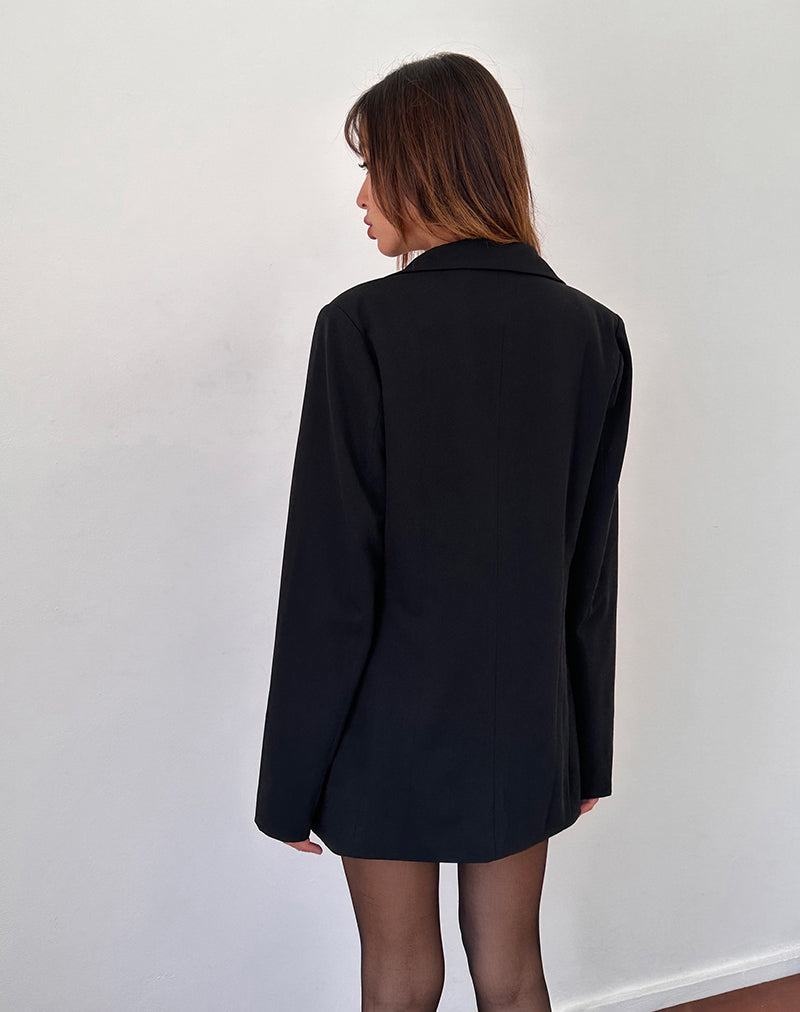 Black Motel Rocks Malana Slim Fit Women's Blazers | EEO138CZ