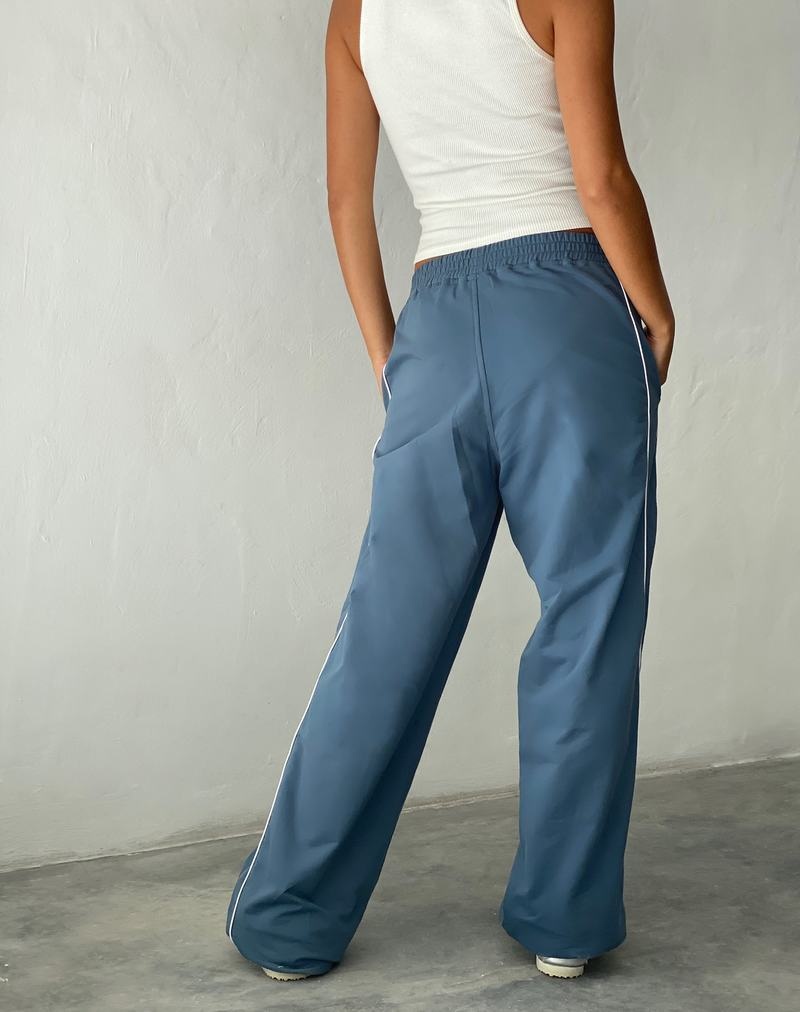 Blue Motel Rocks Benton Wide Leg Women's Joggers | CJV8537RB