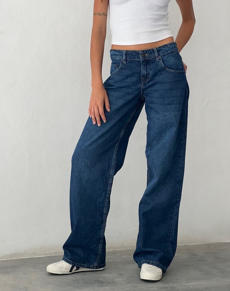 Blue Motel Rocks Low Rise Parallel Women's Jeans | KTF4761SL