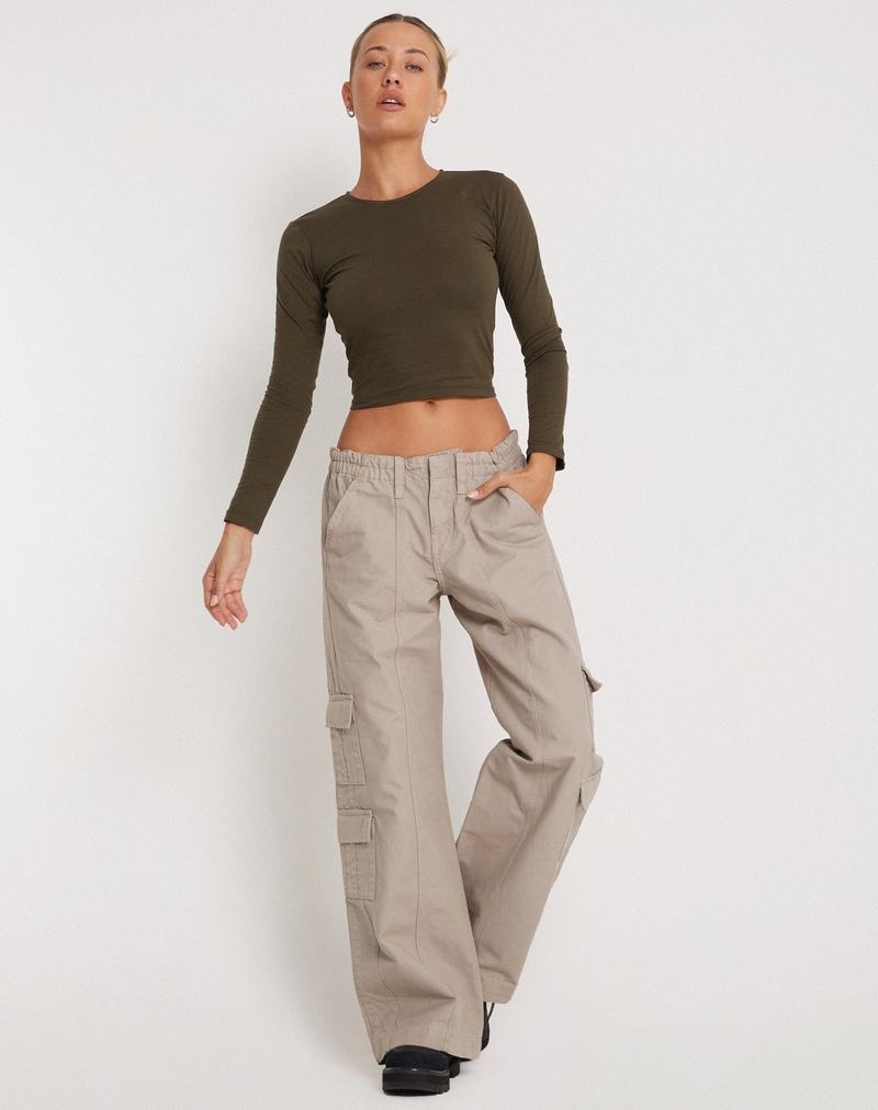 Grey Motel Rocks Hansa Cargo Women's Trousers | WDP5262ST