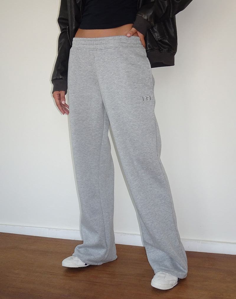 Grey Motel Rocks Loose Women\'s Joggers | VIG7843IN