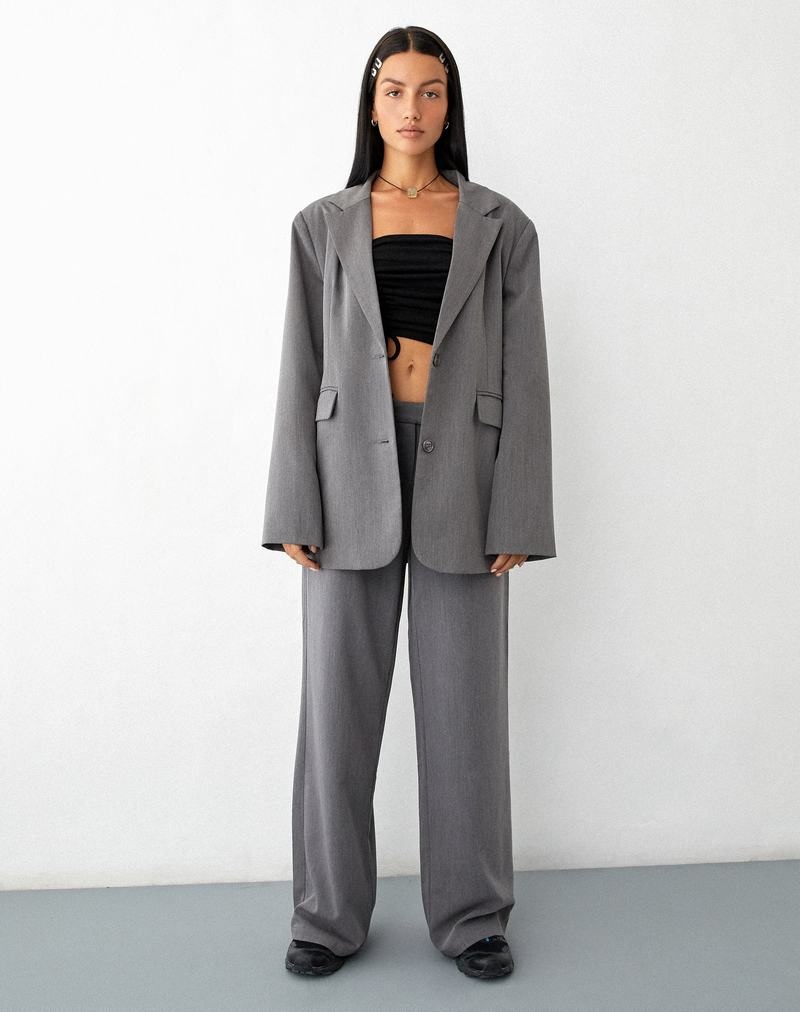 Grey Motel Rocks Motel X Jacquie Maiwa Women's Blazers | XQB7333OU