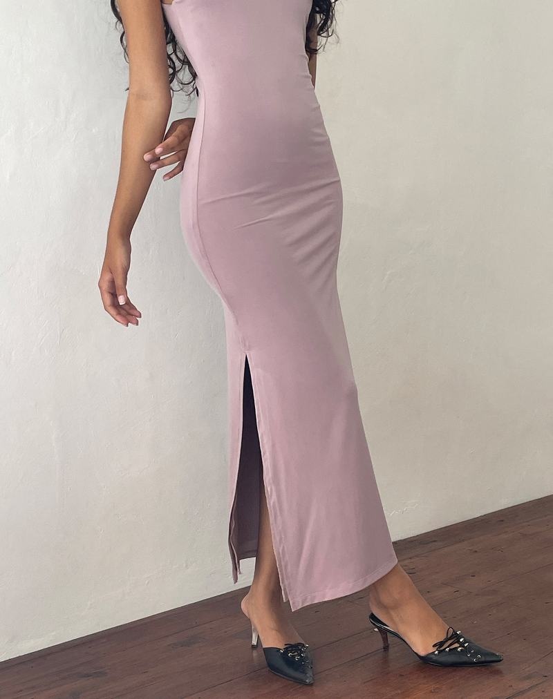 Light Purple Motel Rocks Flo Women's Maxi Dress | JSA1718MD