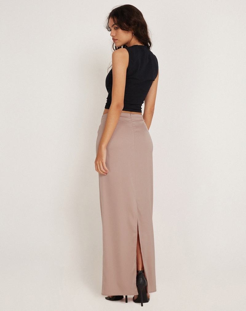 Pink Motel Rocks Layla Maxi Women's Skirts | XEF234TG