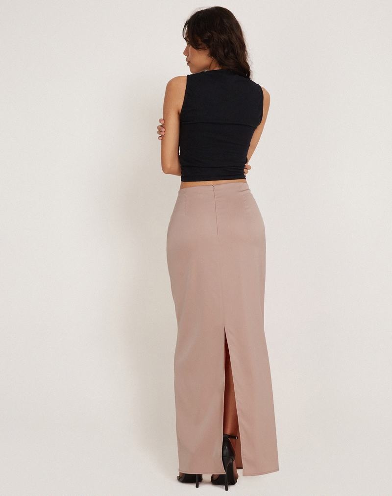 Pink Motel Rocks Layla Maxi Women's Skirts | XEF234TG