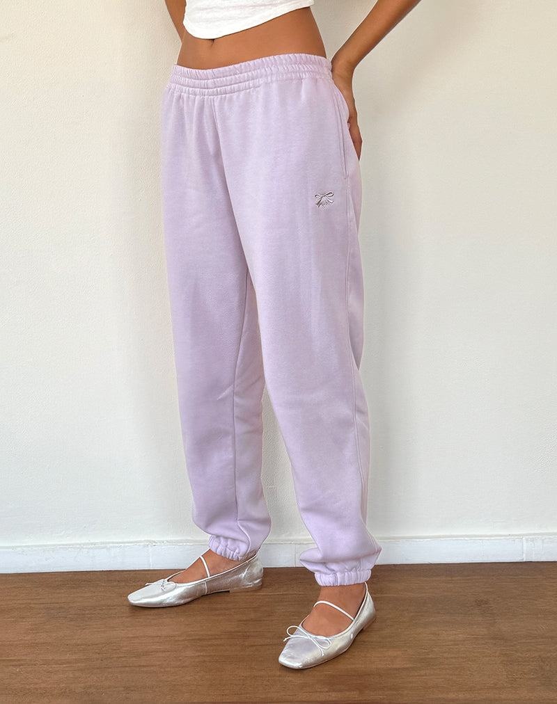 Purple Grey Motel Rocks Em Women\'s Joggers | NUI839LF