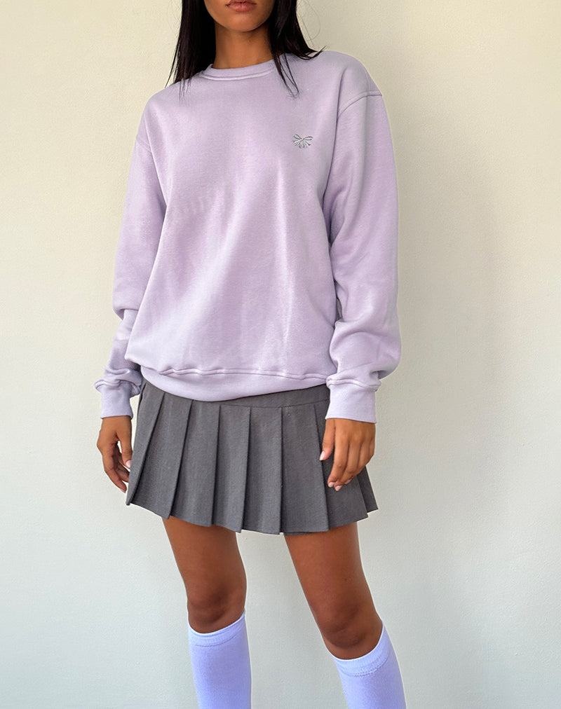 Purple Grey Motel Rocks Tillie Women's Jumpers | VJI8394BJ