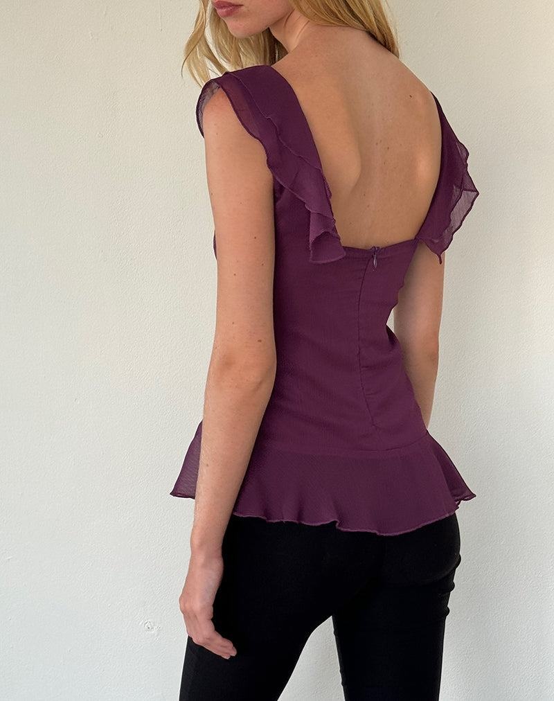 Purple Motel Rocks Piro Women's Vest | TLI7222LC