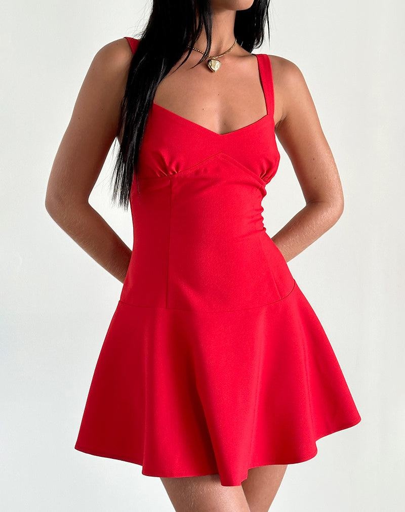 Red Motel Rocks Audra Women's Mini Dress | ZEJ8275MV