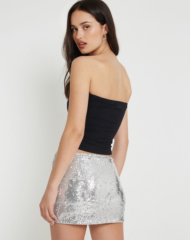 Silver Motel Rocks Guida Mini Women's Skirts | HAQ7197IZ